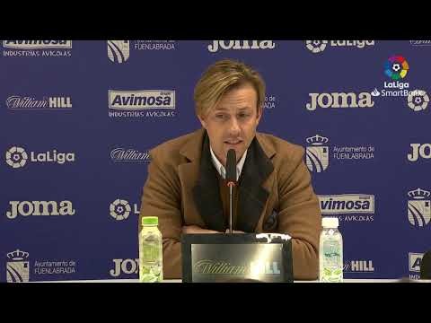 Rueda de prensa de José María Gutiérrez tras el CF Fuenlabrada vs UD Almería (2-2)