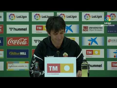 Rueda de prensa de Pacheta tras el Elche CF vs UD Las Palmas (2-3)