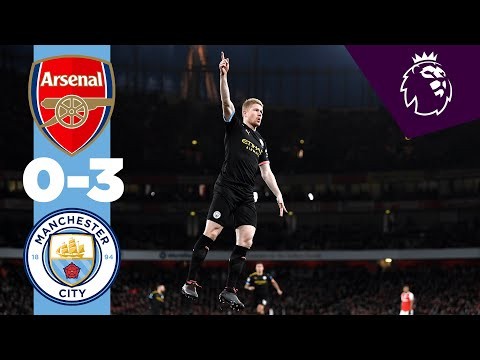 ARSENAL 0-3 CITY HIGHLIGHTS | De Bruyne & Sterling Goals