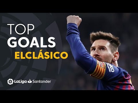 TOP Goles FC Barcelona #ElClásico 2009 - 2019