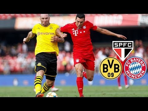 Klose, Elber, Ze Roberto & Co.: FC Bayern Legends vs. Borussia Dortmund & FC Sao Paulo | Highlights