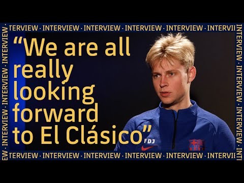 Frenkie de Jong REACTS to his first #ElClásico