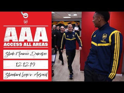 Access All Areas | Standard Liege v Arsenal | Our final Europa League group game!