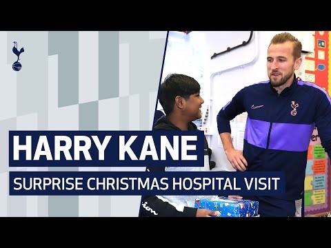 HARRY KANE'S SURPRISE CHRISTMAS HOSPITAL VISIT!