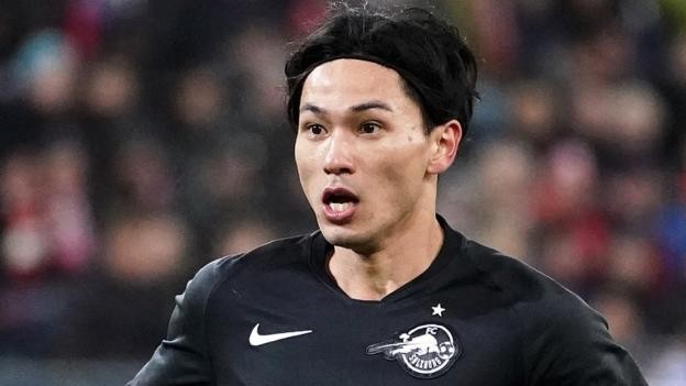 Takumi Minamino: Liverpool medical for Red Bull Salzburg winger