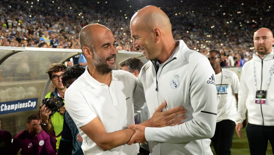 Pep Guardiola Reveals His Thoughts on Real Madrid & Zinedine Zidane After Champions League Draw