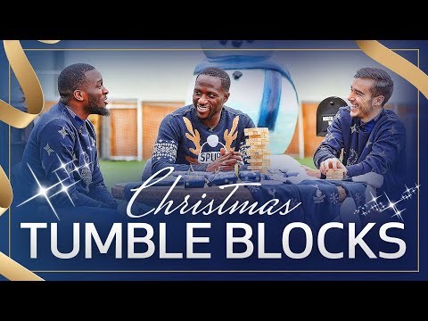 SPURS CHRISTMAS TOWER BLOCKS | Ft. Moussa Sissoko, Tanguy Ndombele and Harry Winks