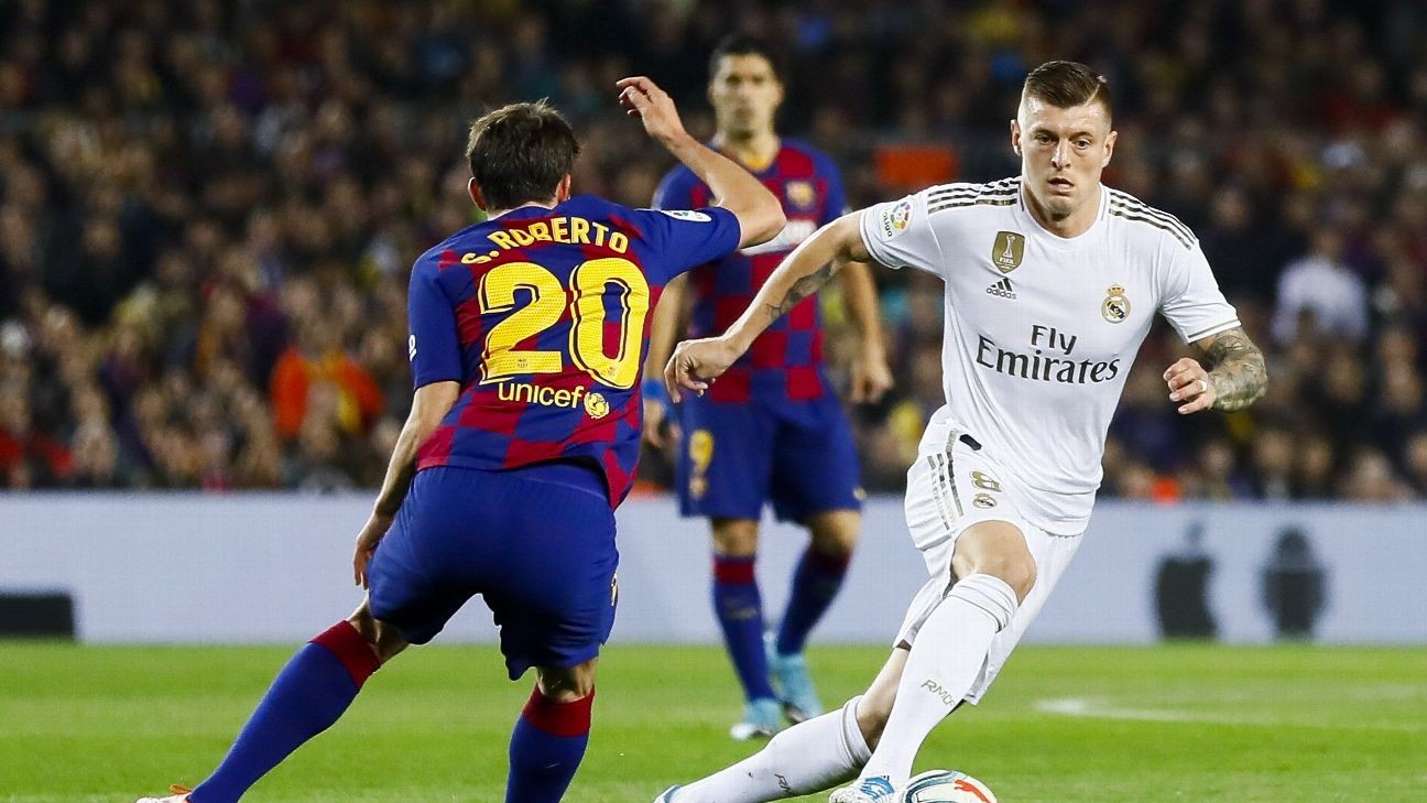 Kroos 8/10, Bale 7/10 as Real Madrid earn well-deserved Clasico draw