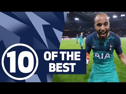 10 OF THE BEST | INCREDIBLE INJURY TIME WINNERS! Ft. Lucas Moura, Heung-min Son and Harry Winks!