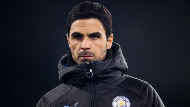 Mikel Arteta: Arsenal make contact with Manchester City to make Spaniard next boss