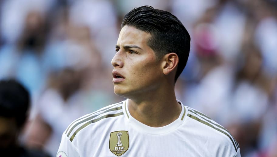 James Rodriguez Returns to Full Real Madrid Training Ahead of Athletic Club Clash