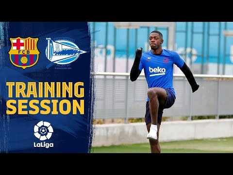 Dembélé and Arthur continue recovery process as their teammates gear up for Alavés clash