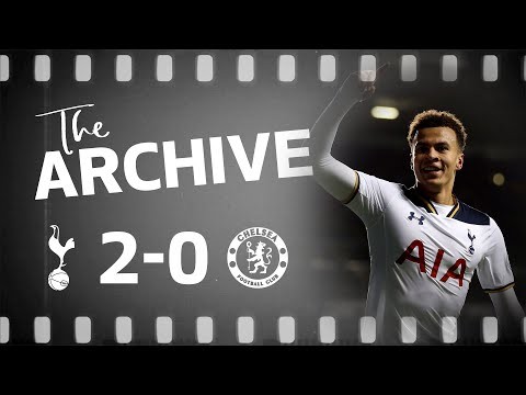 THE ARCHIVE | SPURS 2-0 CHELSEA | Dele Alli scores two identical goals at White Hart Lane!