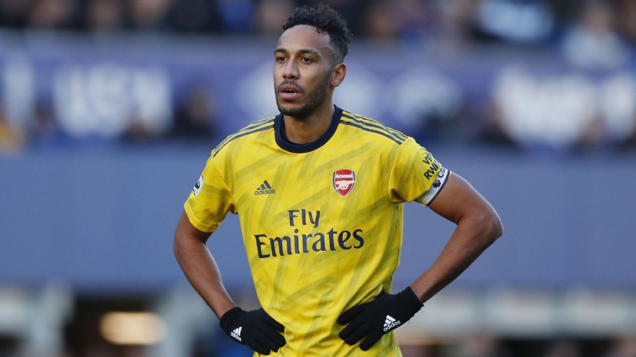 Arsenal's Aubameyang draws blank vs. Everton with new manager Arteta watching