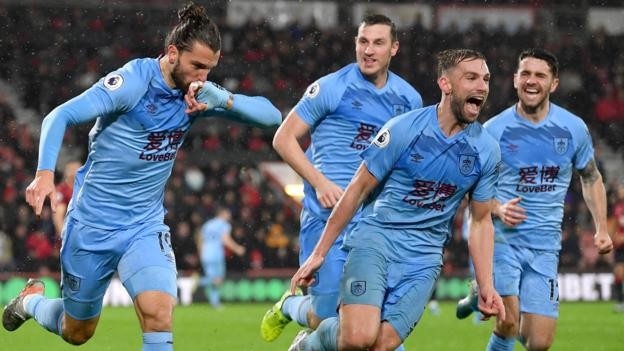Bournemouth 0-1 Burnley: Jay Rodriguez scores last-minute winner for Clarets
