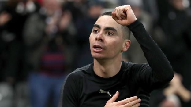 Newcastle United 1-0 Crystal Palace: Miguel Almiron ends drought with winner