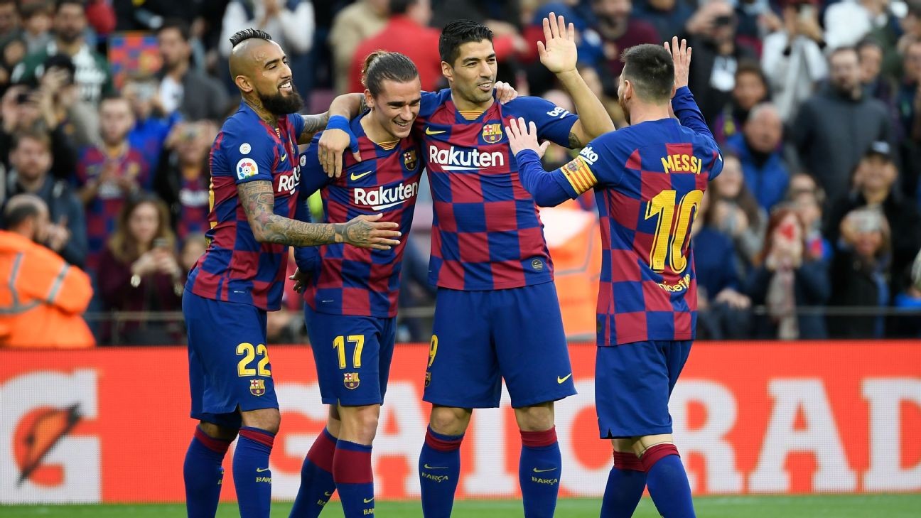 Messi 8/10, Griezmann 7/10 as Barcelona end '19 on a high note
