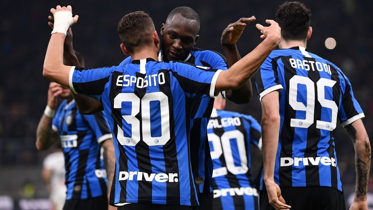 Lukaku notches brace as Inter rejoin Juve at top of Serie A table