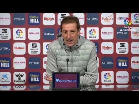 Rueda de prensa de  Luis Miguel Ramis tras el Albacete BP vs Elche CF (0-1)
