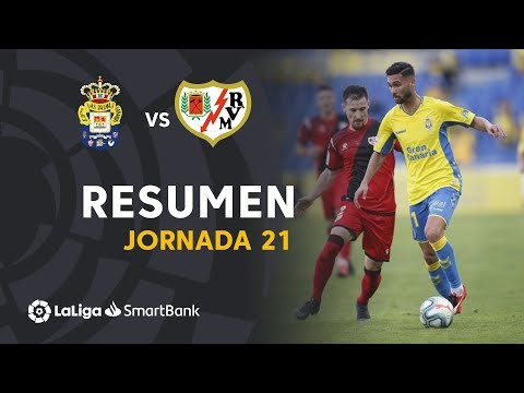 Resumen de UD Las Palmas vs Rayo Vallecano (1-1)