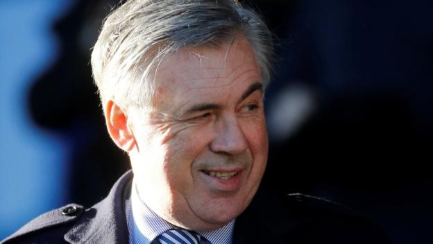 Everton: Carlo Ancelotti targets Champions League football