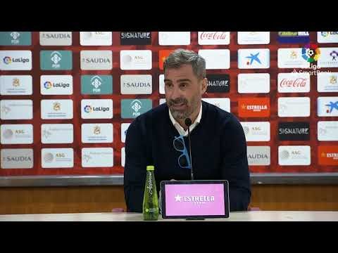 Rueda de prensa de  Jon Pérez Bolo tras el UD Almería vs SD Ponferradina (2-3)