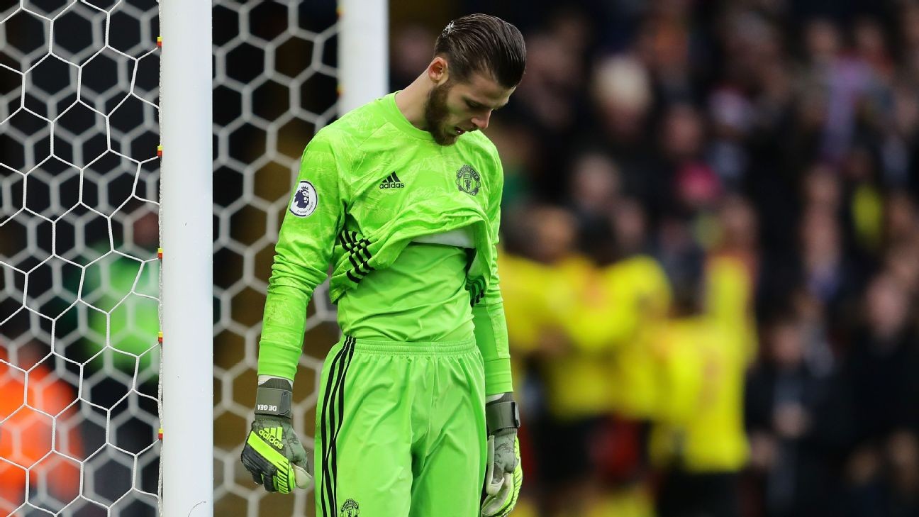 De Gea, Wan-Bissaka both 4/10 as Man United flop vs. bottom Watford