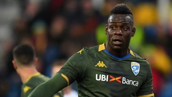 Returning Balotelli scores but Brescia denied by late goal