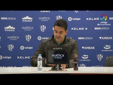 Rueda de prensa de Míchel tras el SD Huesca vs Real Zaragoza (2-1)
