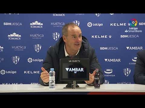 Rueda de prensa de Víctor Fernández tras el SD Huesca vs Real Zaragoza (2-1)