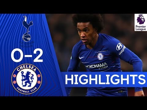 Tottenham 0-2 Chelsea | Willian Haunts Spurs With Double!  ?| Highlights