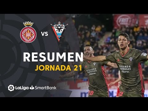 Resumen de Girona FC vs CD Mirandés (0-3)