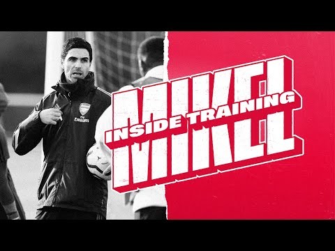 INSIDE TRAINING | Mikel Arteta leads the session!