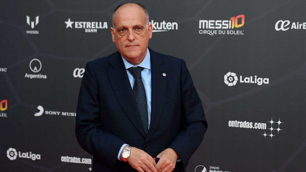 Javier Tebas gets another four-year term as La Liga president