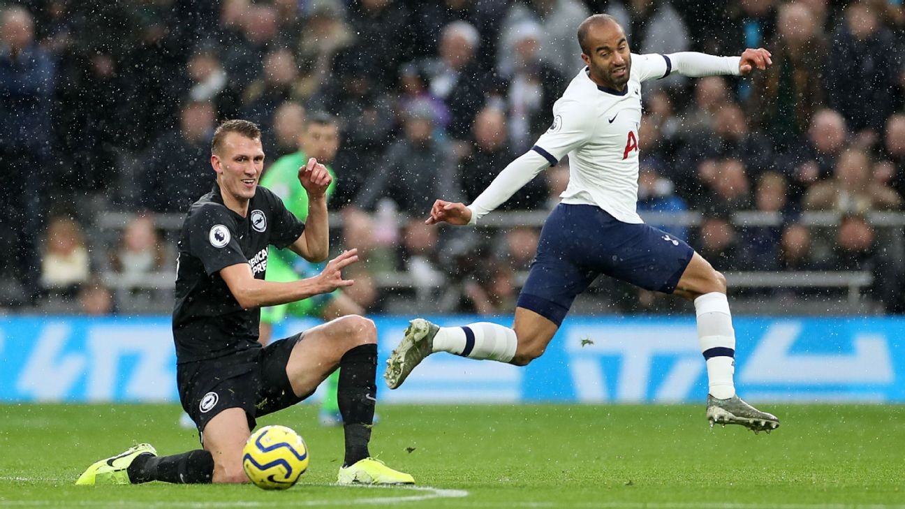 Lucas Moura, Serge Aurier 7/10 as Tottenham fight back to beat Brighton on Boxing Day