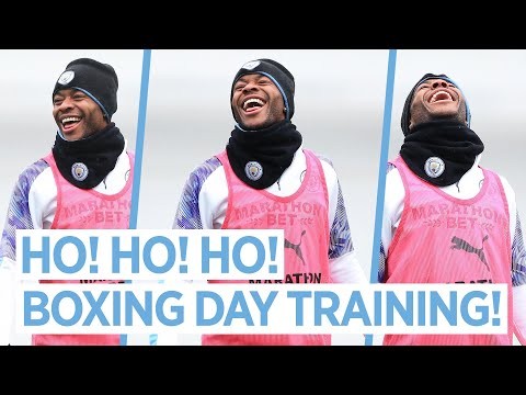 BOXING DAY TRAINING! | MAN CITY