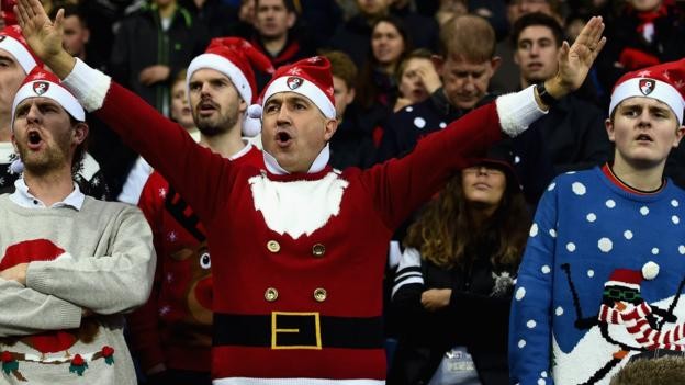Football quiz: Can you name the club behind the Christmas jumper???