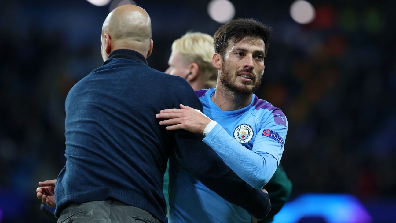 Guardiola won't replace David Silva at Man City in summer
