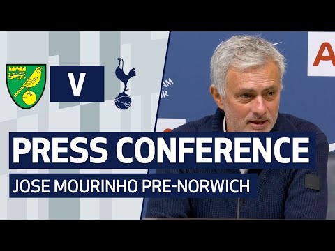 PRESS CONFERENCE | JOSE MOURINHO PREVIEWS NORWICH CLASH