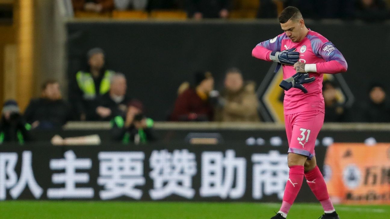 Ederson 4/10, Otamendi 5/10 as 10-man City fall further behind Liverpool