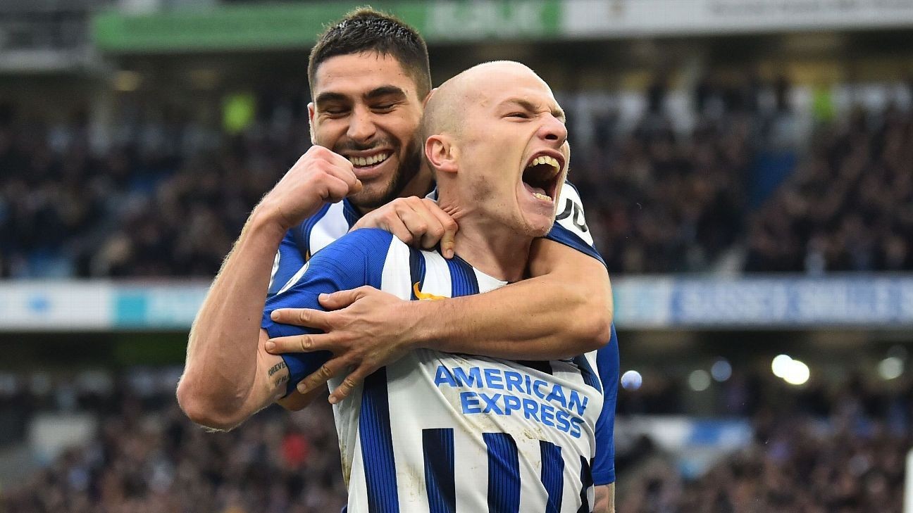 Mooy stars as Brighton beat Bournemouth