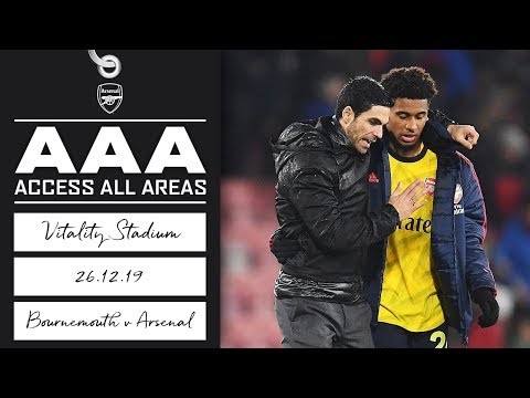 Access All Areas | Arteta's first match as head coach | Bournemouth 1-1 Arsenal | Dec 26, 2019