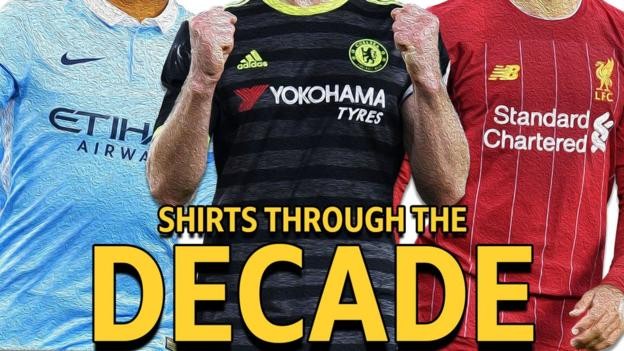 Shirts quiz: Man Utd, Man City, Liverpool, Spurs, Arsenal and Chelsea through the decade