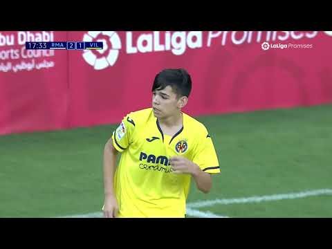 Semifinal: Resumen Real Madrid vs Villarreal CF (3-2) LaLiga Promises Abu Dhabi 2019