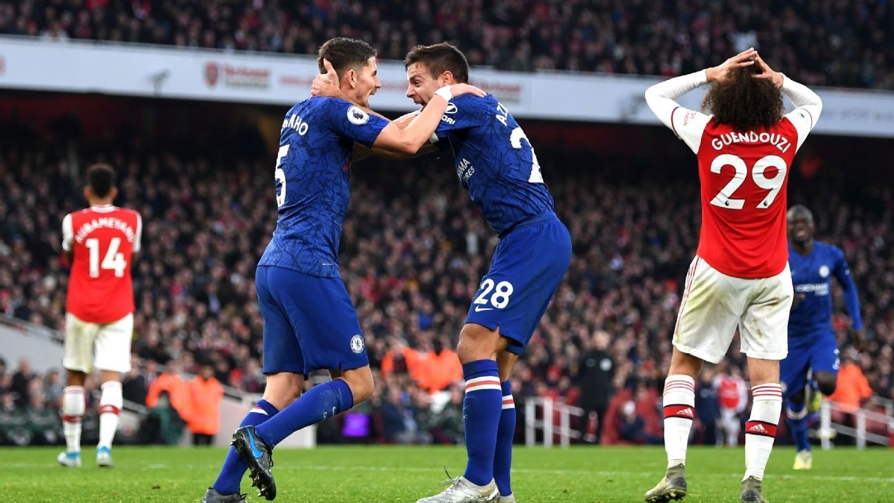Chelsea fight back to deny Arteta first Arsenal win