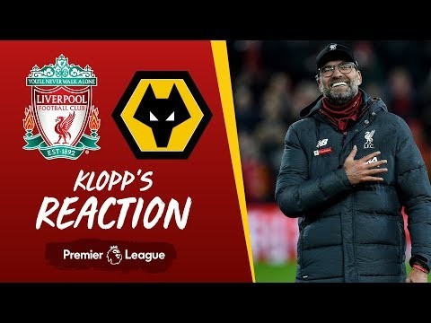 Klopp's Reaction: 'I couldn't be more proud of what they did' | Liverpool vs Wolves