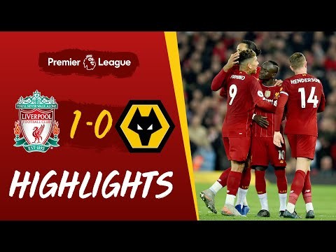 Liverpool 1-0 Wolves | Mane's goal sees out 2019 with a win | Highlights