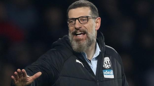 West Bromwich Albion v Leeds United: Slaven Bilic says meeting of top two is 'ideal'