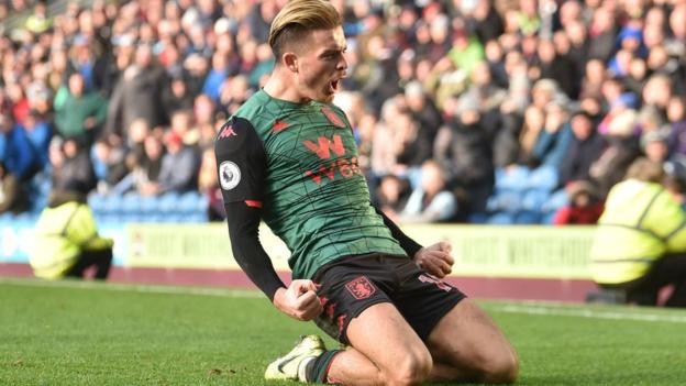 Burnley 1-2 Aston Villa: Villa move out of relegation zone