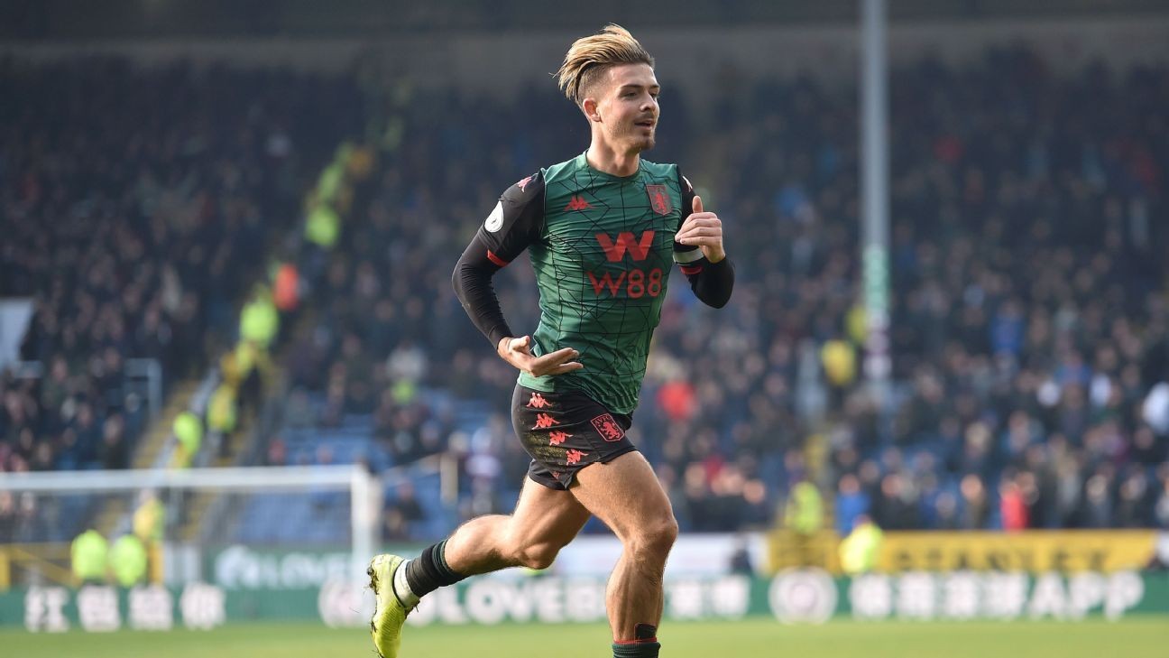 Grealish inspires Villa to rare away win at Burnley